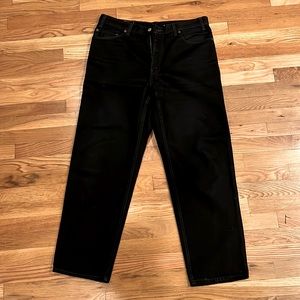 Levi's Men’s Black Relaxed Straight Leg Jeans 36x30. Never Worn or Washed